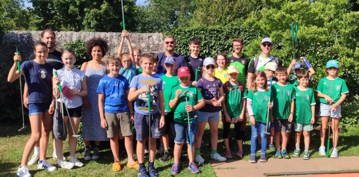 Minigolf mit der Badminton Jugend