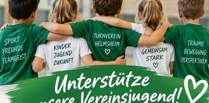 Unterstützt unsere Vereinsjugend